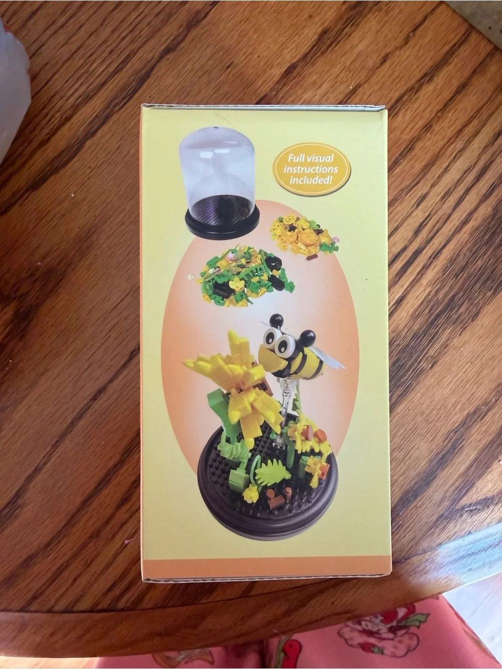 Streamline Botanical Blocks Building Set - Yellow Floral & Bee